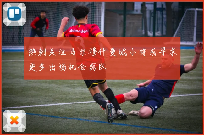 热刺关注马尔穆什曼城小将或寻求更多出场机会离队